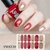 Lamemoria 14 Tips/Sheet Nail Polish Strips DIY Waterproof Nail Wraps Cute Cartoon Pattern Nail Stickers Nail Patch for Women - loja online