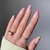 24Pcs Oval Head False Nails Pink Almond Artificial Fake Nails With Glue Full Cover Nail Tips Press On Nails DIY Manicure Tools na internet