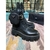 Coturno Bota Feminina Com Bolsinha