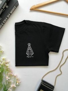 T-shirt black Nossa Senhora na internet