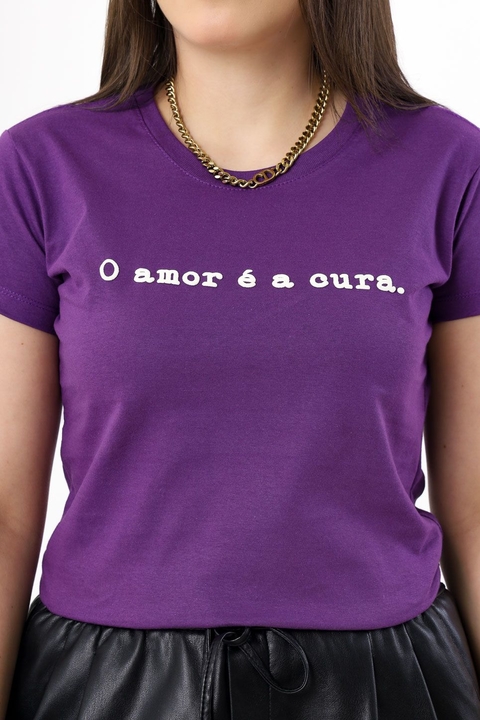 T-shirt "O amor é a cura"