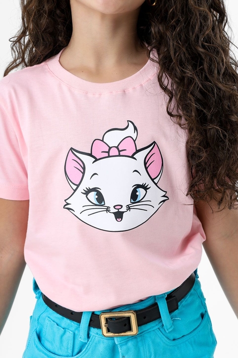 T-shirt infantil gatinha marrie