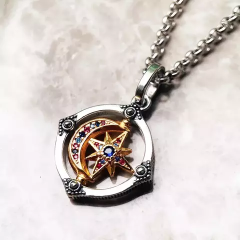 Colar Lua e Estrela