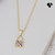 Colar de Cadeado Banhado a Ouro 18k com Micro Zircônias Coloridas - comprar online