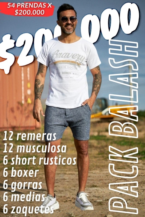 PACK BALASH(54 PRENDAS) - comprar online