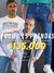 PACK 5 JEANS, 5 CAMPERA RUST, 5 REMERAS M/L ESTAMP.