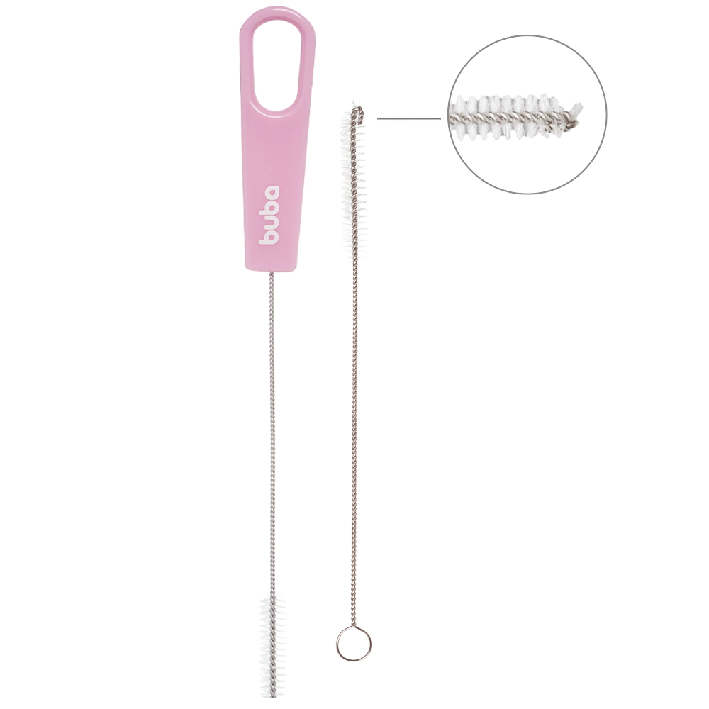 KIT ESCOVAS PARA CANUDO - ROSA