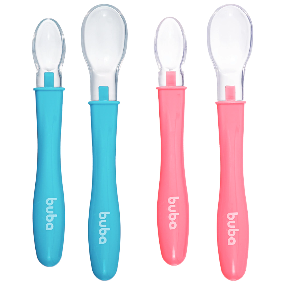 KIT TALHER COLHERES EM SILICONE - 2 PEÇAS