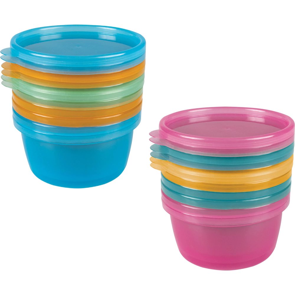KIT 6 POTES PARA PAPINHA SORTIDO
