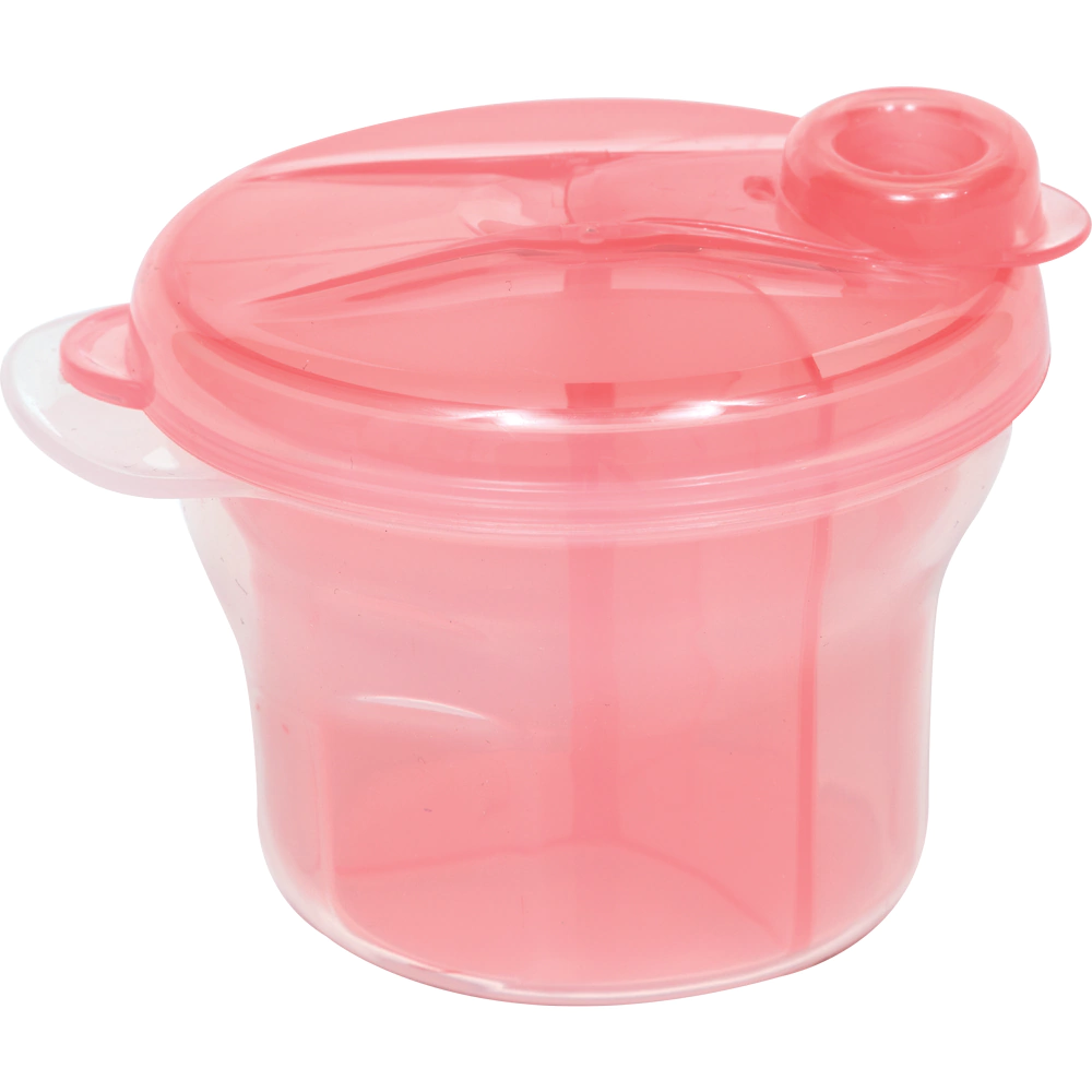POTE PARA LEITE EM PO COM DIVISORIA ROSA