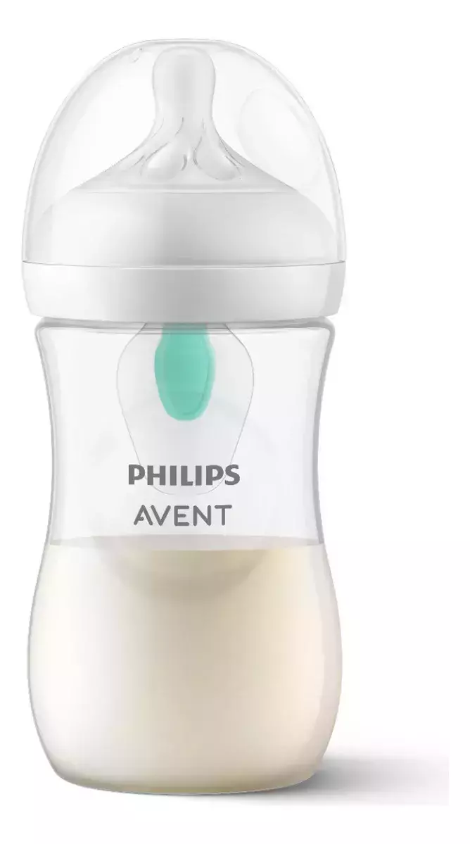 MAMADEIRA PÉTALA 3.0 260ml COM VÁLVULA AIR FREE - TRANSPARENTE