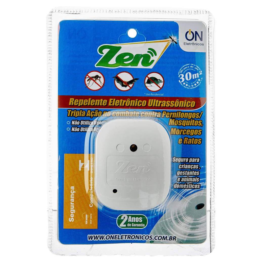 ZEN REPELENTE ELETRONICO BRANCO