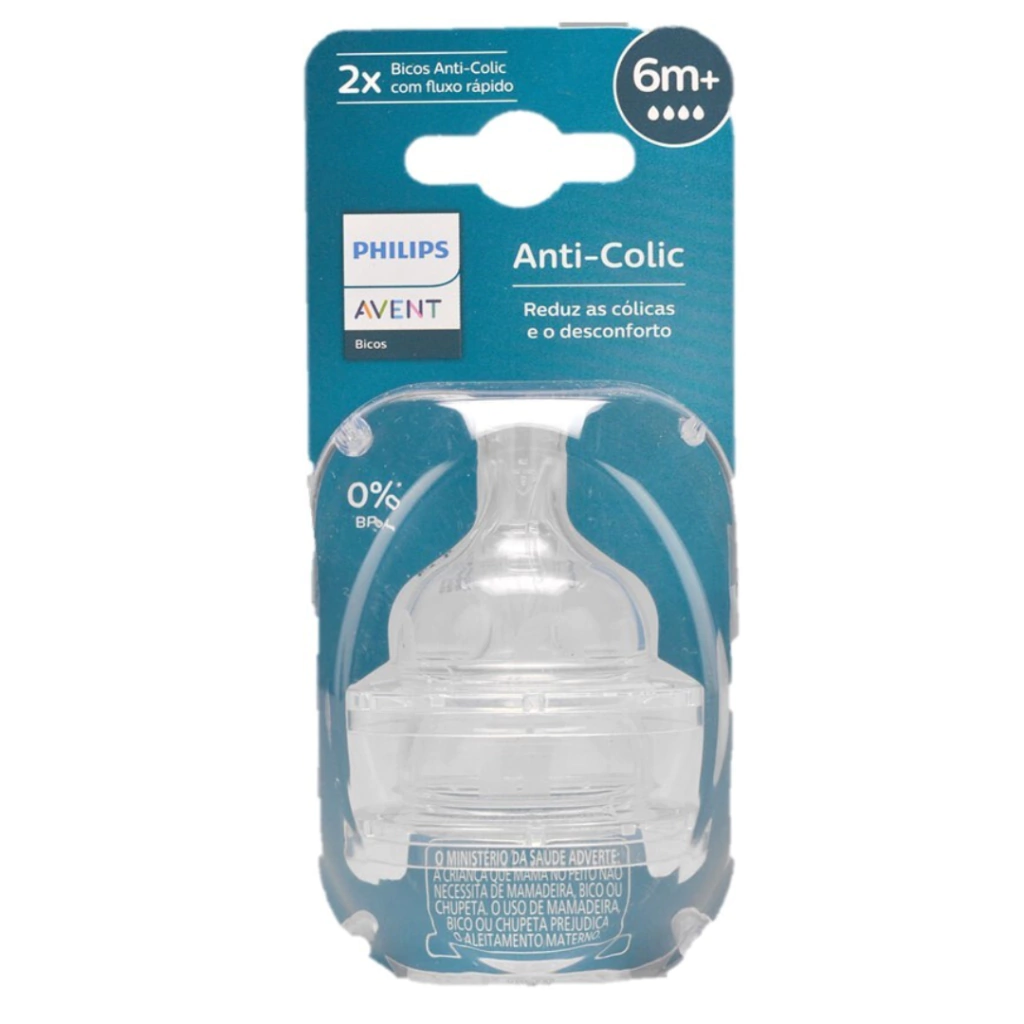 BICO ANTICOLIC DUPLO NR.4 6M+ (MAMADEIRA CLÁSSICA)