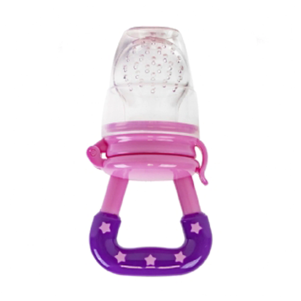 PORTA-FRUTINHA SUGADOR EM SILICONE ROSA - TURMINHA GUARA