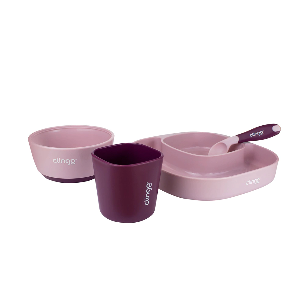 KIT REFEIÇÃO 4 EM 1 COLORS ROSE