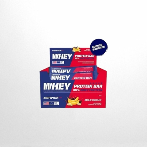 Barra de proteína Mervick caja x 12unid