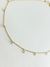 Body chain, colar, pulseira e tornozeleira Sol