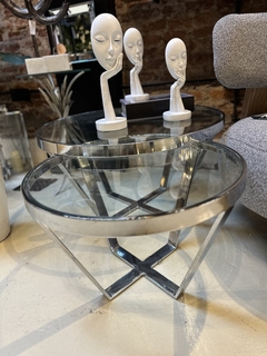 Set de mesas de acero - comprar online