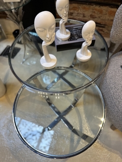 Set de mesas de acero - comprar online