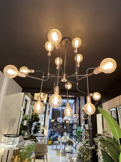 Lámpara Manhattan 16 luces - Bilardo DecoHome