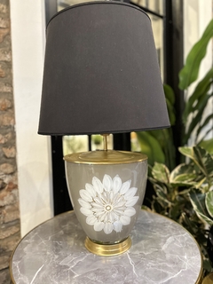 Lampara Flor Gris - Bilardo DecoHome