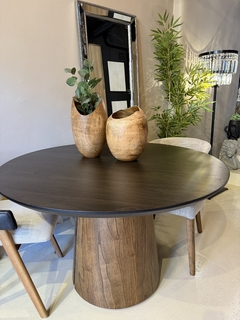 Mesa Comedor redonda Petibiri Patinado - Bilardo DecoHome