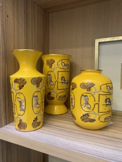 Set de jarrones caballos