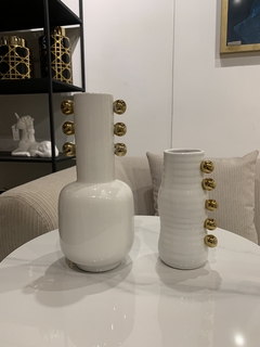 Set floreros de cerámica x2 - comprar online