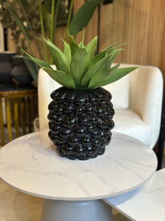 Florero globo negro - comprar online