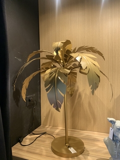 Lámpara de mesa Palmera dorada - comprar online