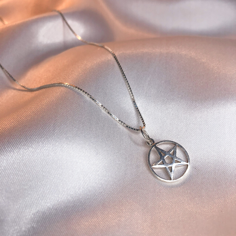 Colar estrela de David