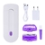 kit de remoção do cabelo, usb recarregável feminino - 2T SHOP