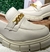 Mocassim Feminino Tratorado Com Corrente Dourada Oxford Casual