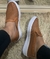 Tênis Slipe On em Couro Legítimo Vazado - Gizza Shoes Calçados e acessórios femininos