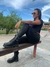 Coturno Feminino Bota com Fivela Maisa Preto Tratorada - Gizza Shoes Calçados e acessórios femininos