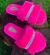 Imagem do Pantufa Chinelo Slide Feminino Pelinho Pelúcia Strass confortável