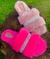Pantufa Chinelo Slide Feminino Pelinho Pelúcia Strass confortável na internet