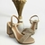 Sandália Feminina Micheli Salto Off White - comprar online