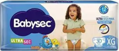 Fralda Babysec Galinha Pintadinha Xg 30 Unidades