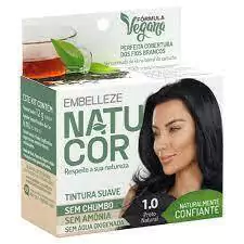Tintura Em Pó Natucor Preto Natural 1.0