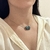 Colar Elegance II |prata 950 & Esmeralda| - comprar online