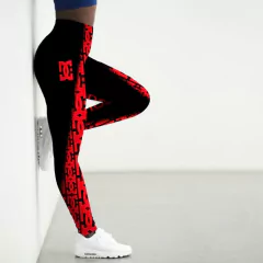 Leggings esportivas para mulheres, cintura alta 3D para yoga e outros esportes - comprar online