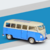 Miniatura Volkswagen T1 e T2 Kombi 1972 | Escala 1:24 - loja online