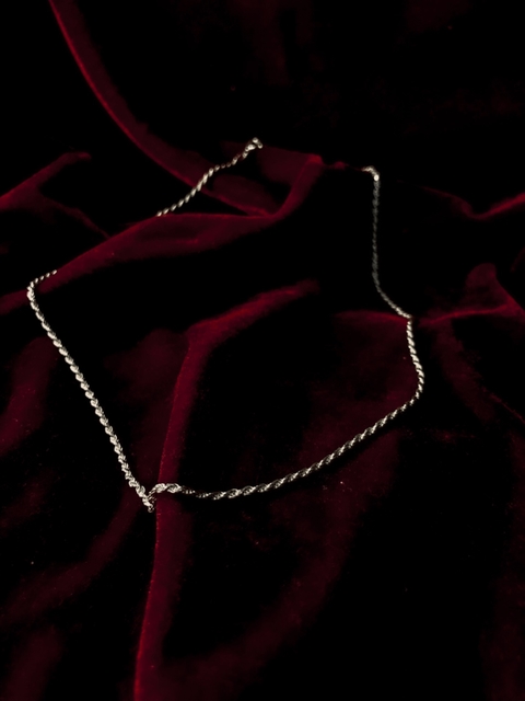 Colar baiano 1mm 60cm