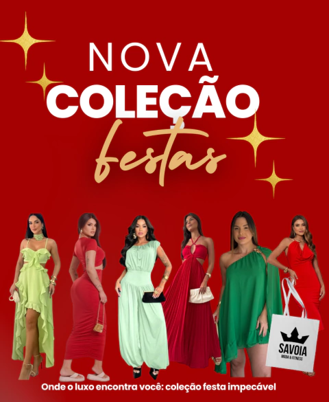 Imagem do banner rotativo Savoia Moda