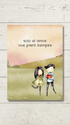 Cuaderno "Solo el amor"
