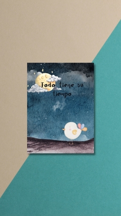Anotador "Todo tiene su tiempo pajarito"