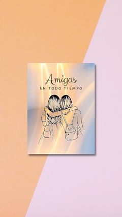 Anotador "Amigas abrazo"