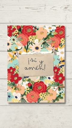 Cuaderno "Sí y amén"
