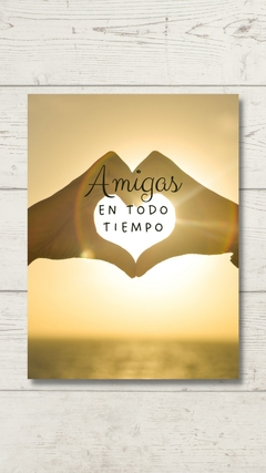 Cuaderno "Amigas corazón"